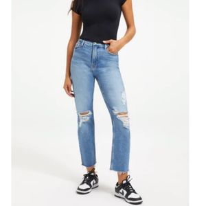 Never worn, Good American jeans. Perfect for fall!